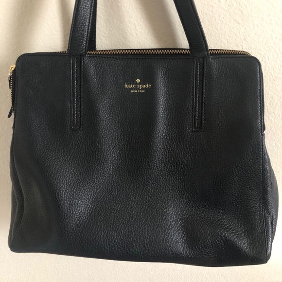 Black Kate Spade purse - Picture 1 of 8